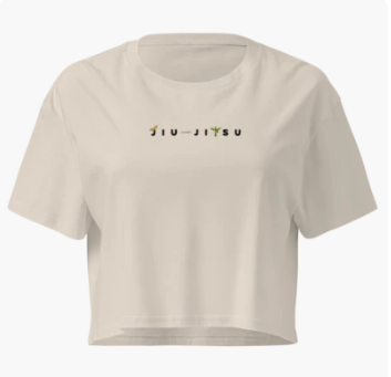 JIU-JITSU Heritage Women Crop Top Bone White